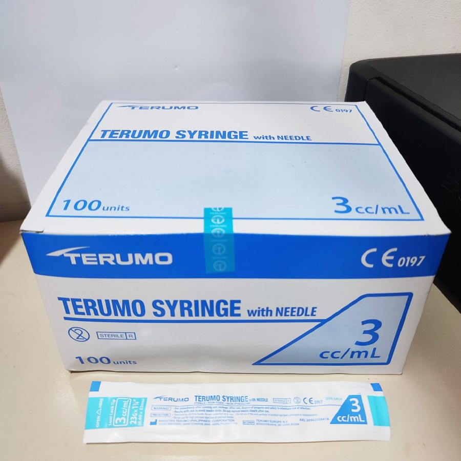 Syringe Terumo Spuit 3cc / Terumo Syringe Spuit 3ml