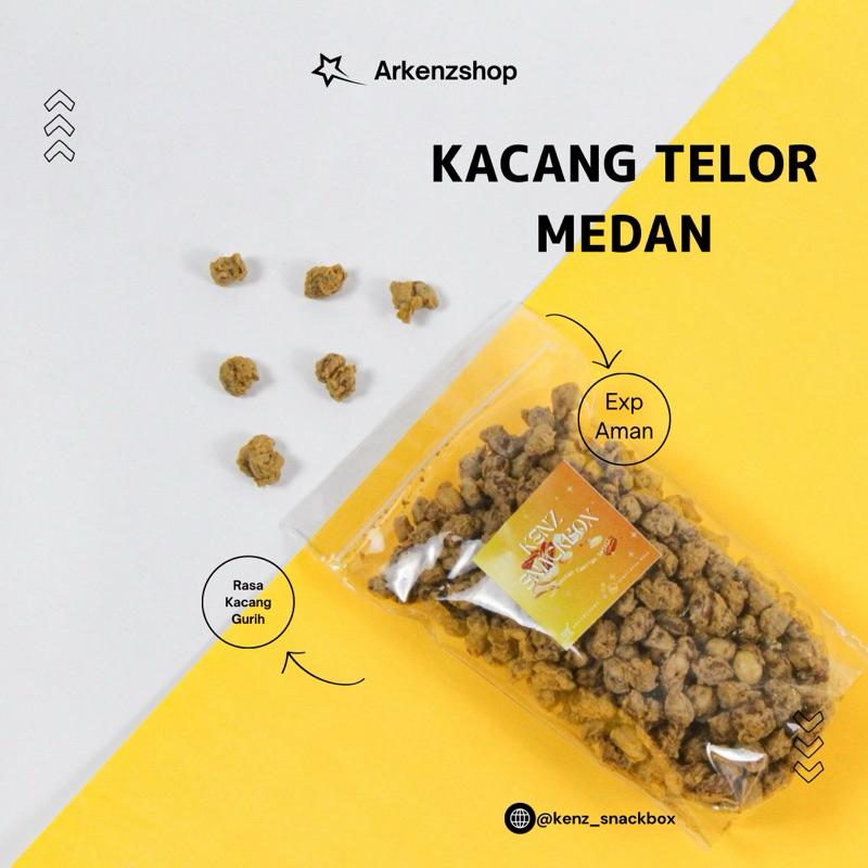 

Kacang Telur Medan Snack Kiloan / Jajanan Kacang Telor Medan - Kenz Snack