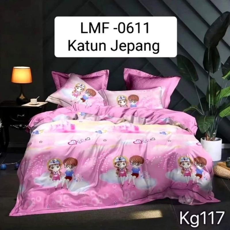✔BEST SELLER‼ SPREI MERAH CHINESE WEDDING HOMEMADE KATUN JEPANG IMPORT PANEL SHUANG XI FULL OF LOVE/