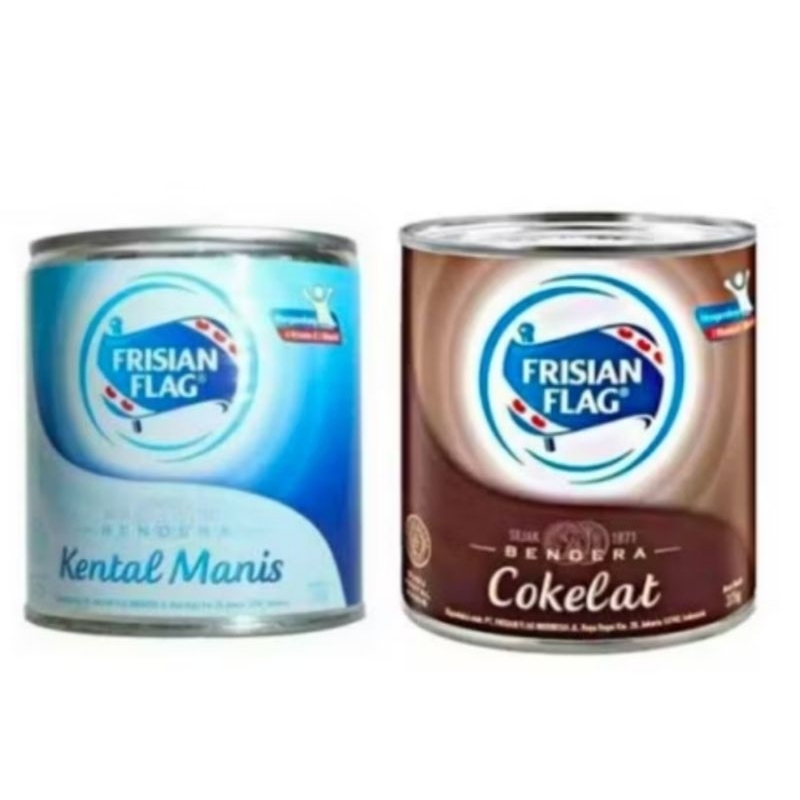 

FRISIAN FLAG SUSU KENTAL MANIS KALENG 370 GRAM VARIAN COKLAT DAN FULL CREAM