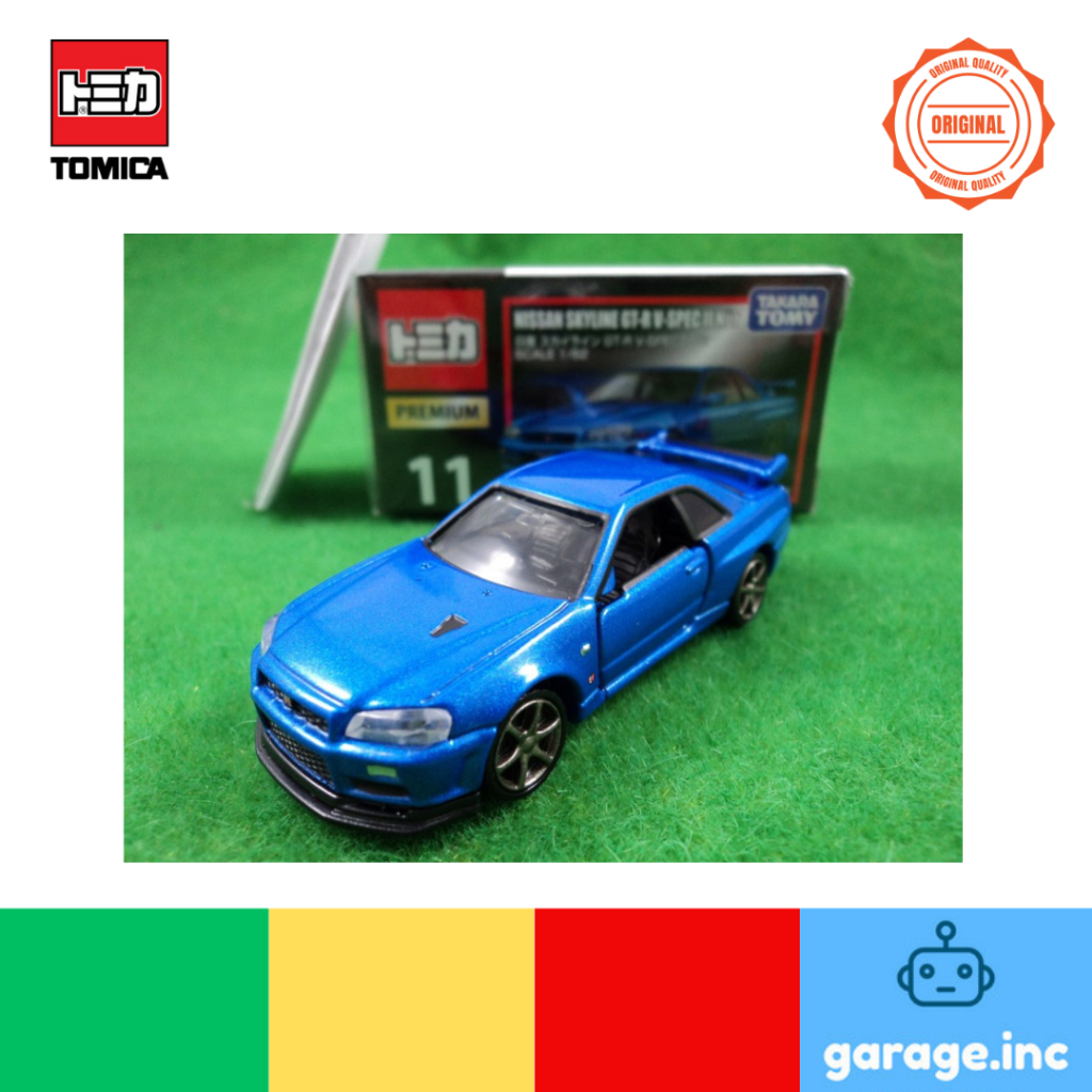 Tomica Premium No:11 "Nissan Skyline GT-R V-Spec II Nur"