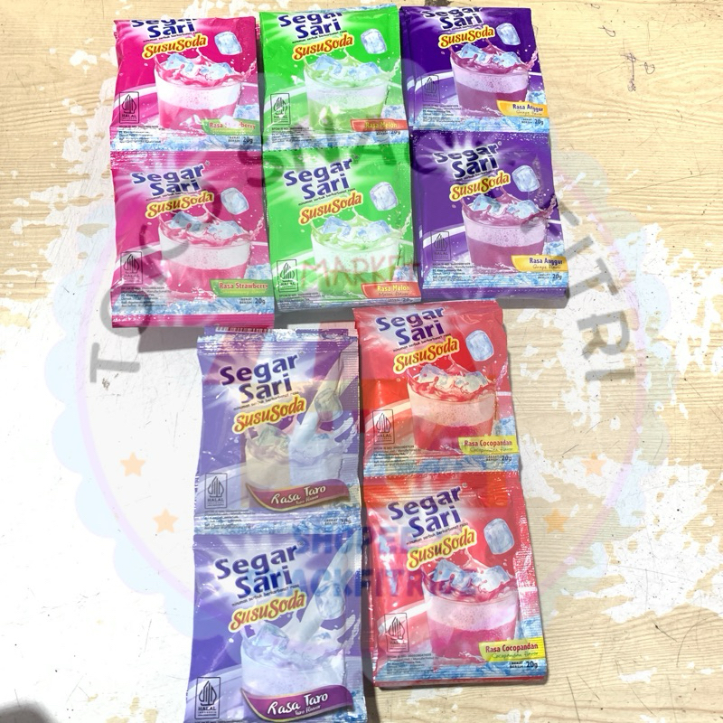 

MINUMAN SEGAR SARI SODA RENCENG@10PCS