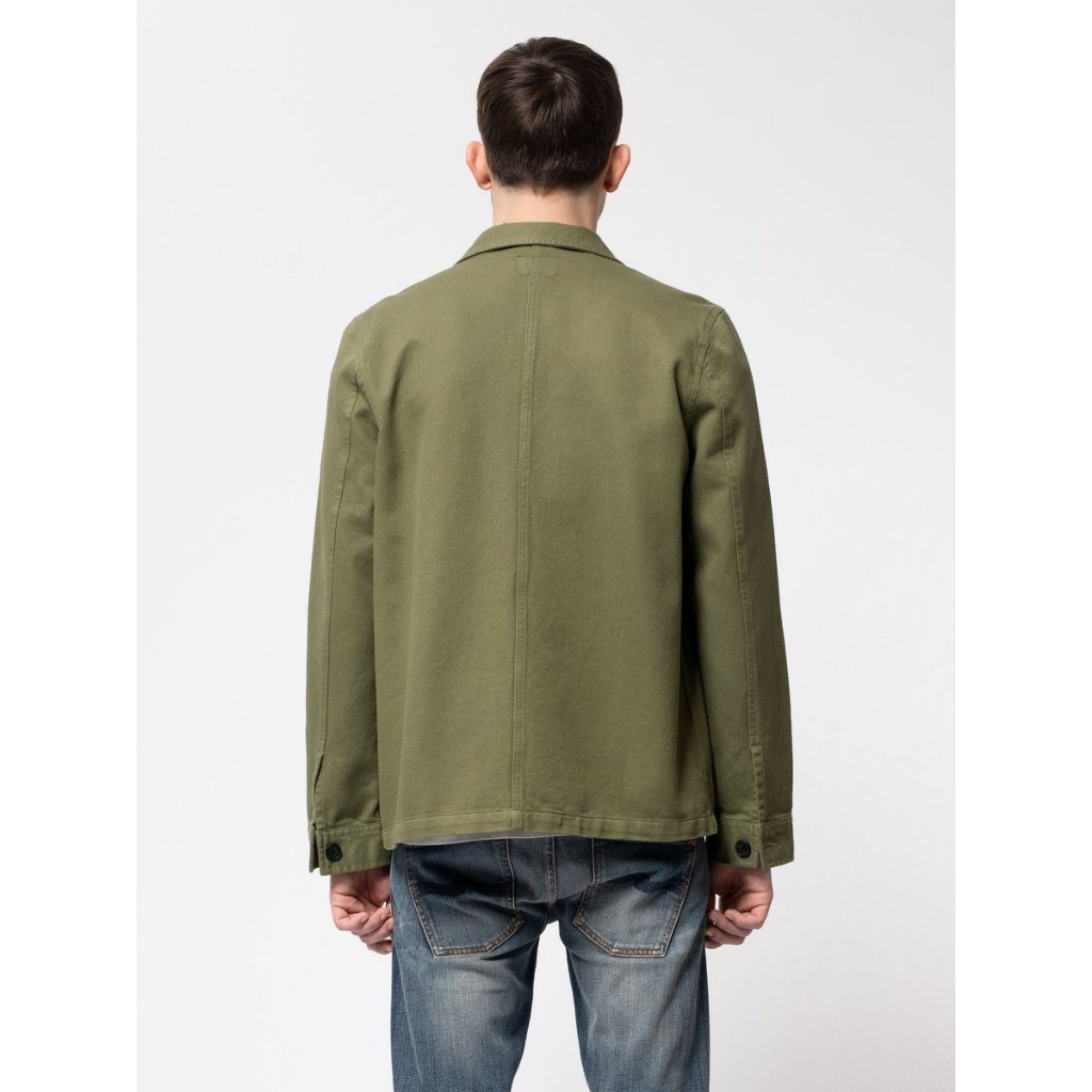 Nudie Jeans Barney Worker Jacket Green