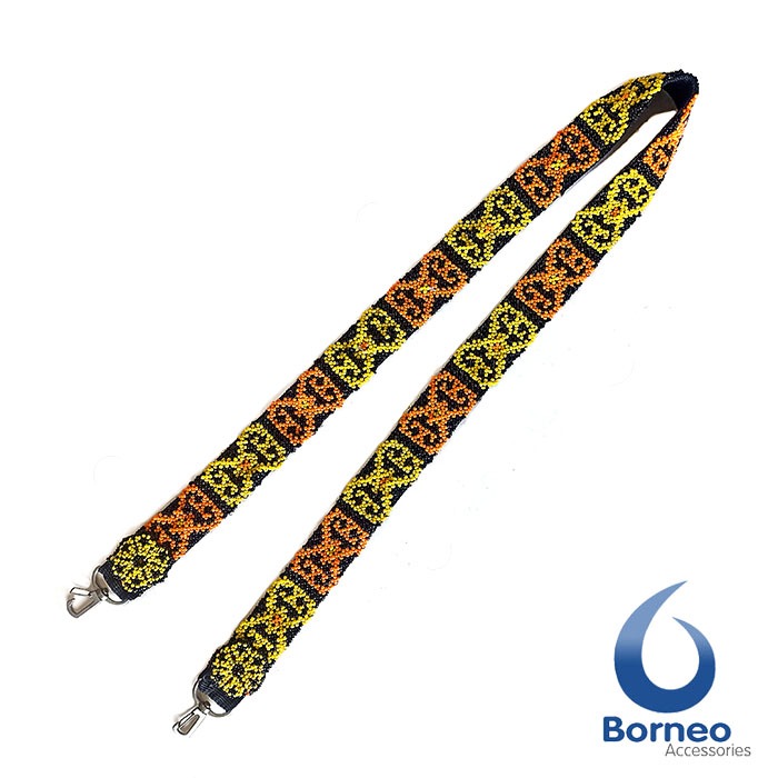 Tali Tas Selempang Manik Dayak Kalimantan