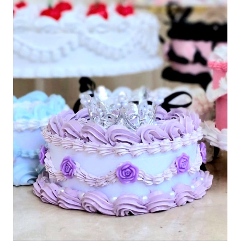 

Everly Studio Kue Ulang Tahun Fake cake Faux cake Dummy birthday cake box aksesoris FC 2