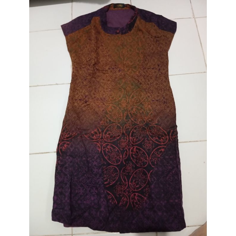 Dress Batik wanita classic by Alleira