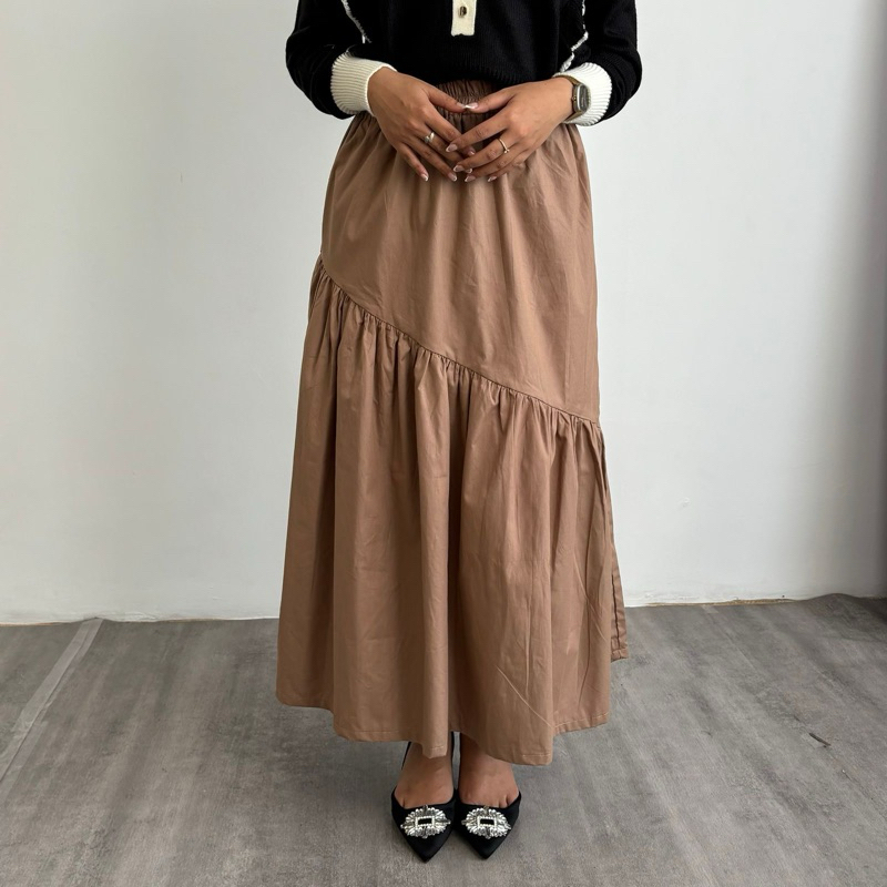 Bytantisa - Rok Panjang Wanita Skirt Luna (Plumfit x Bytantisa)