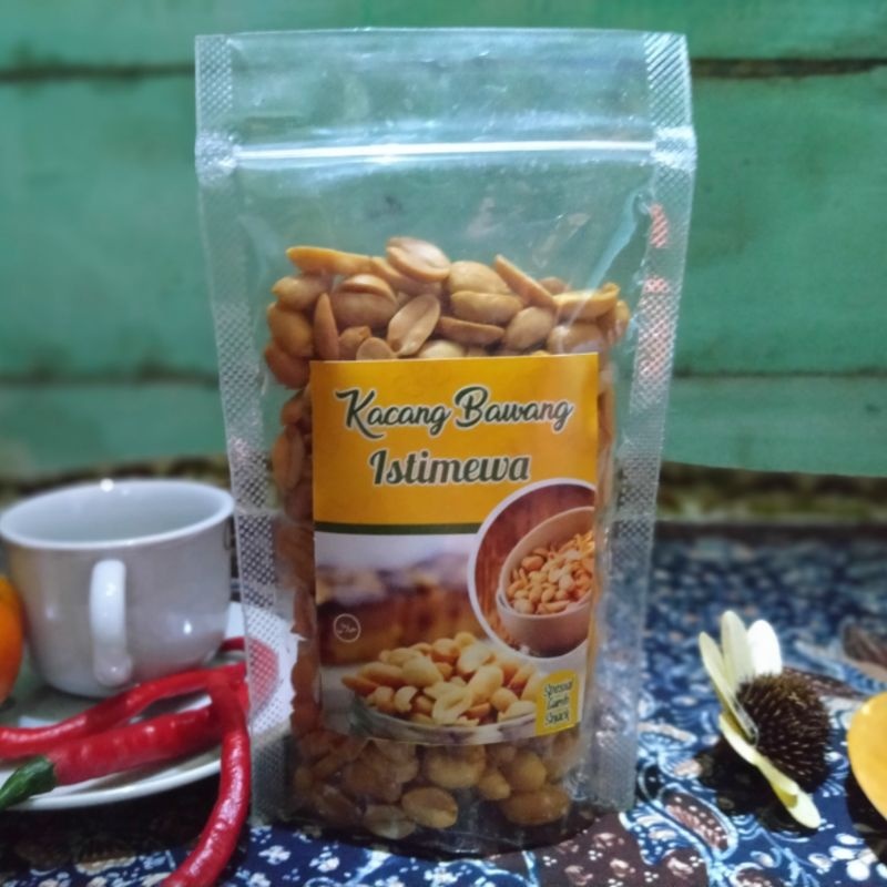 

100 Gram Kacang Bawang Goreng Kacang Bawang Istimewa