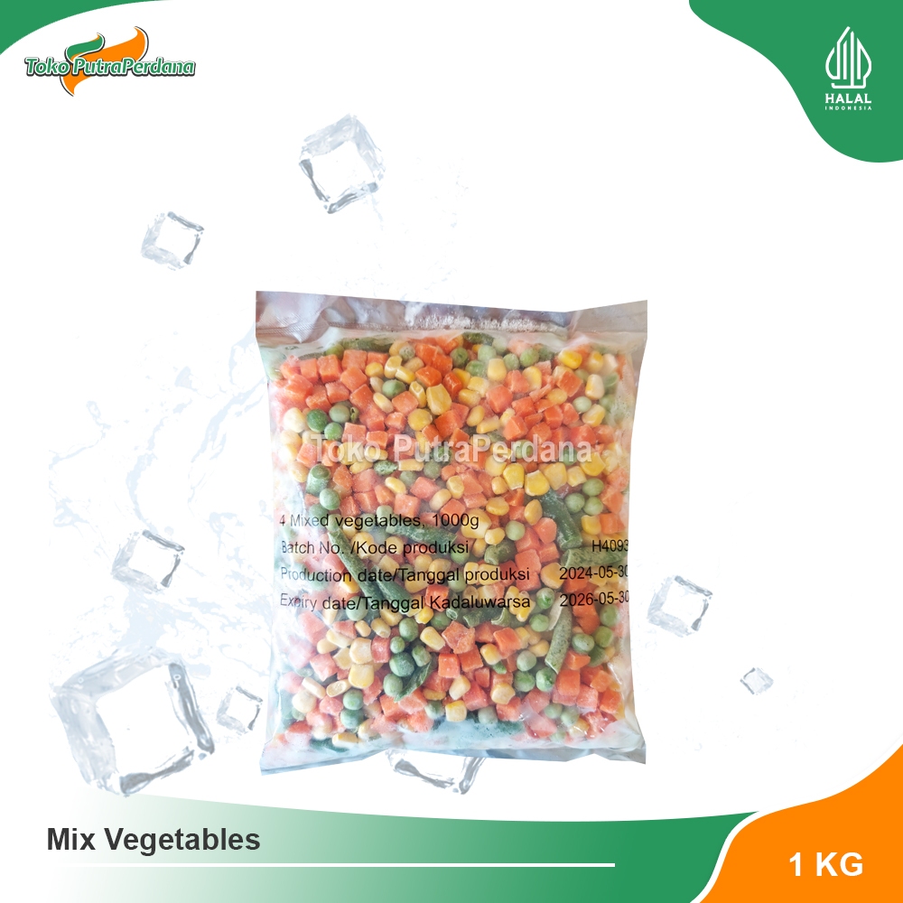 

MIX VEGTABLES Sayuran Mix 1kg