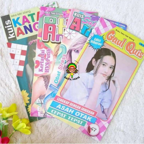

Permainan Anak Buku TTS Kuis Angka Huruf Kata Buku Teka Teki Silang Asah Otak Murah