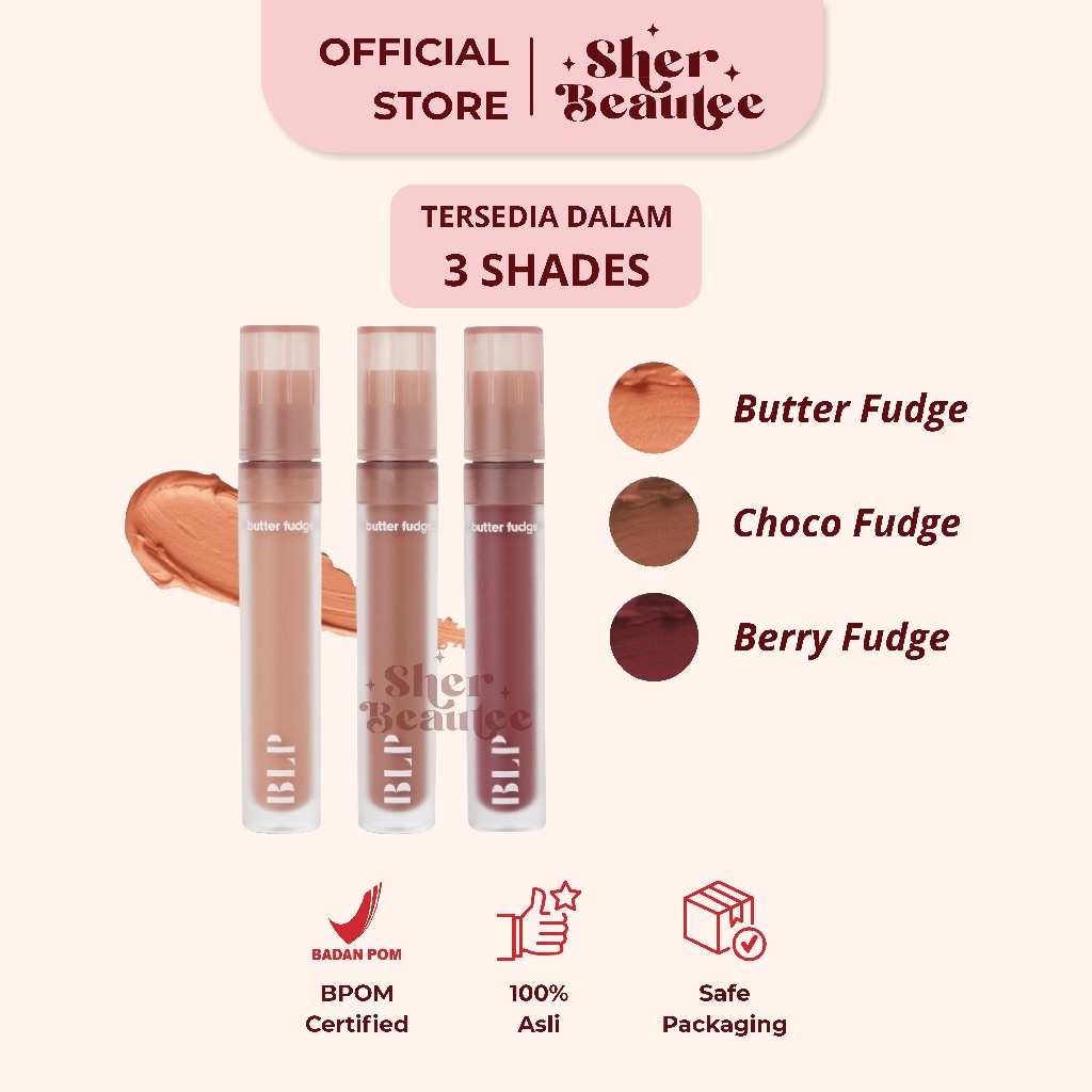 BLP Lip Coat 5gr Lip Cream - Butter Fudge Collection