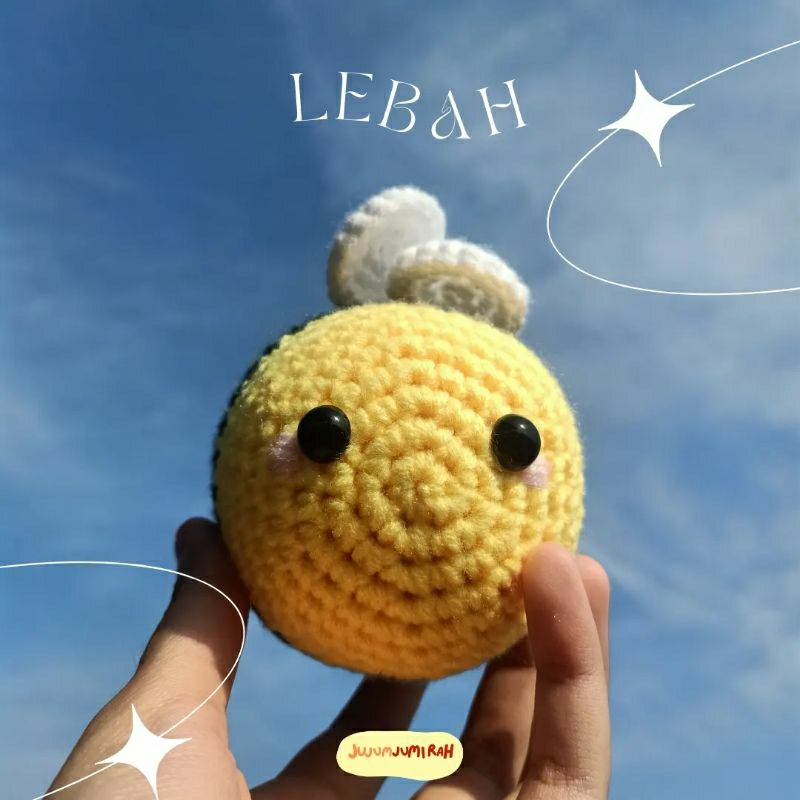 Amigurumi Lebah / Boneka Rajut Lebah