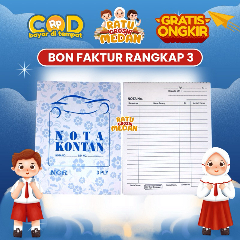 

Bon Faktur Rangkap 3 NCR Besar