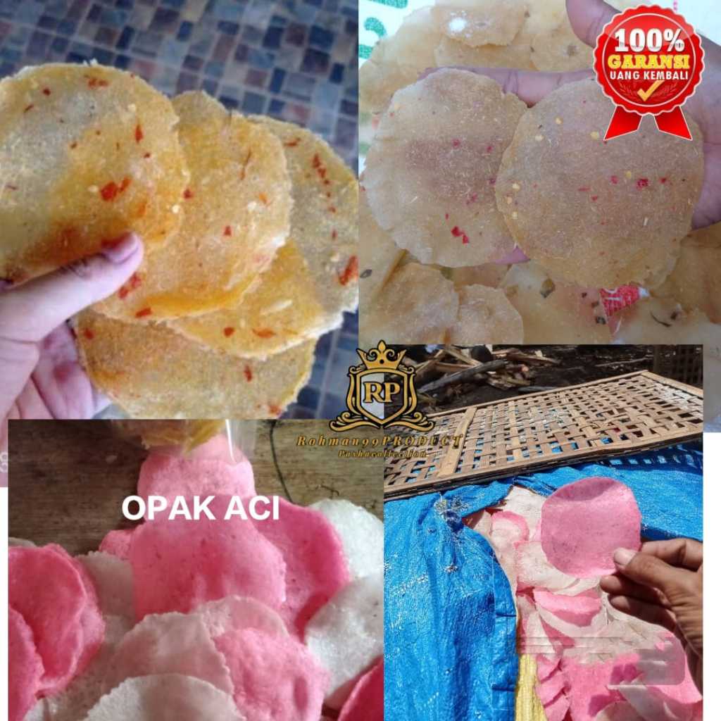 

Opak Singkong Rengining Emping Khas Cianjur Asli Dapros Krupuk Mentahan Mekar Dan Gurih