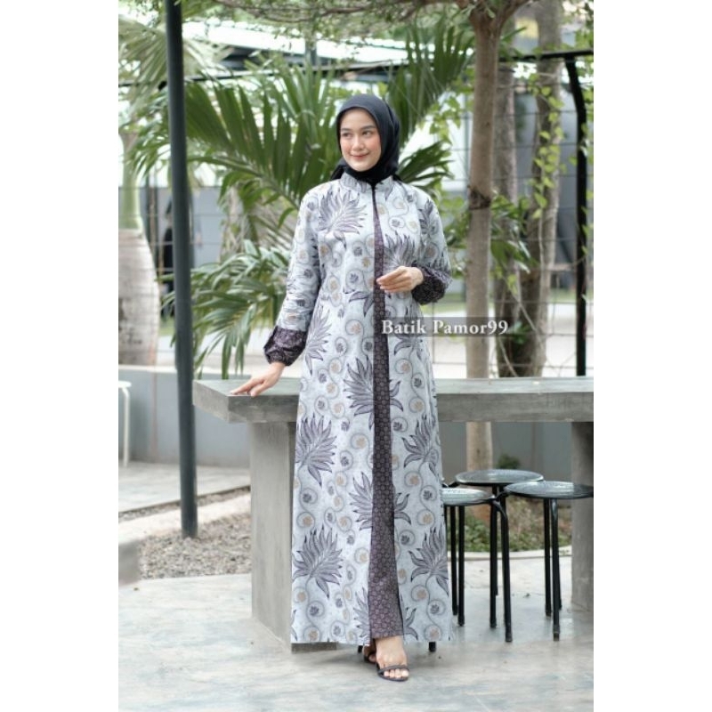 MS GAMIS BATIK SRIWEDARI MAXI BUMIL / STANDAR DAN JUMBO