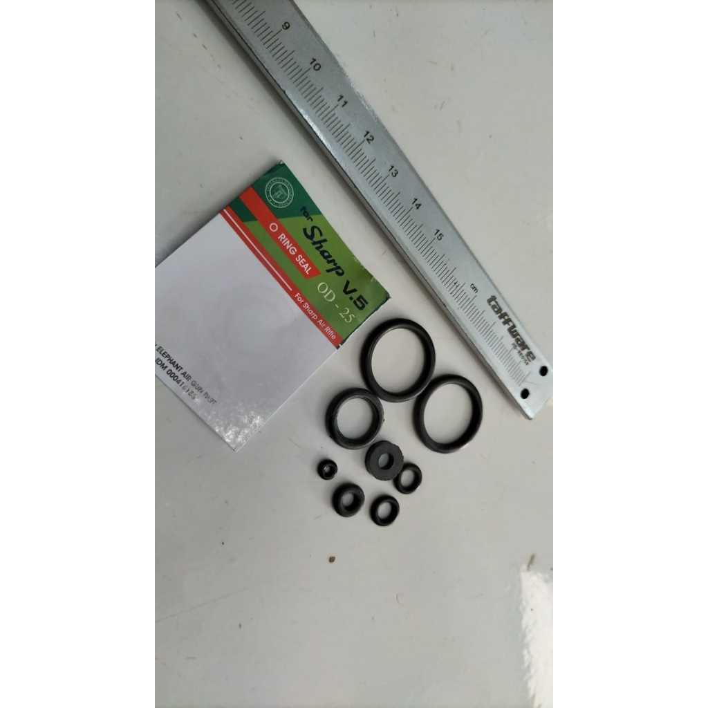 SIL SET V-5 OD 25 - SIL SET OD 25 NBR 70