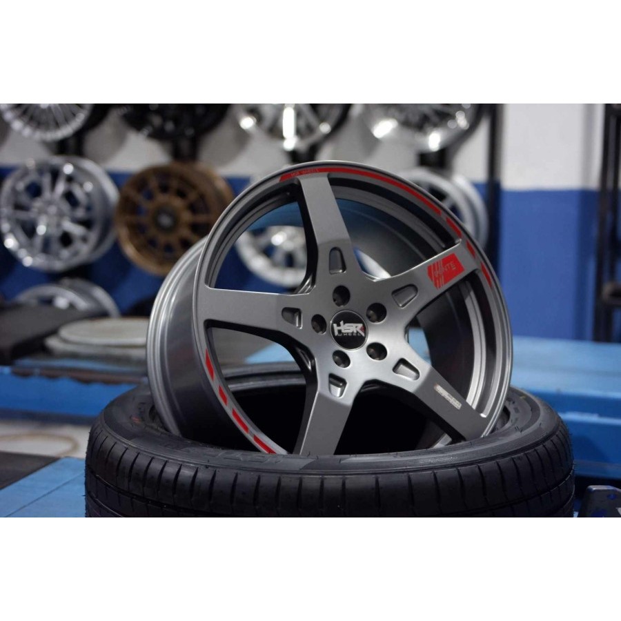 Velg Mobil HSR Pente Ring 18x8 Pcd 5x100 Promo Murah Meriah