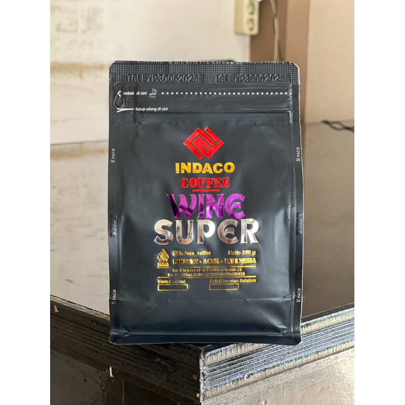 

KOPI WINE SUPER INDACO 250 gr