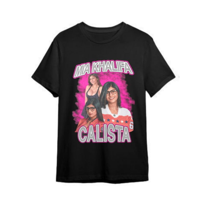 ARFAKS T-Shirt Khalifa Calista Kaos Mia