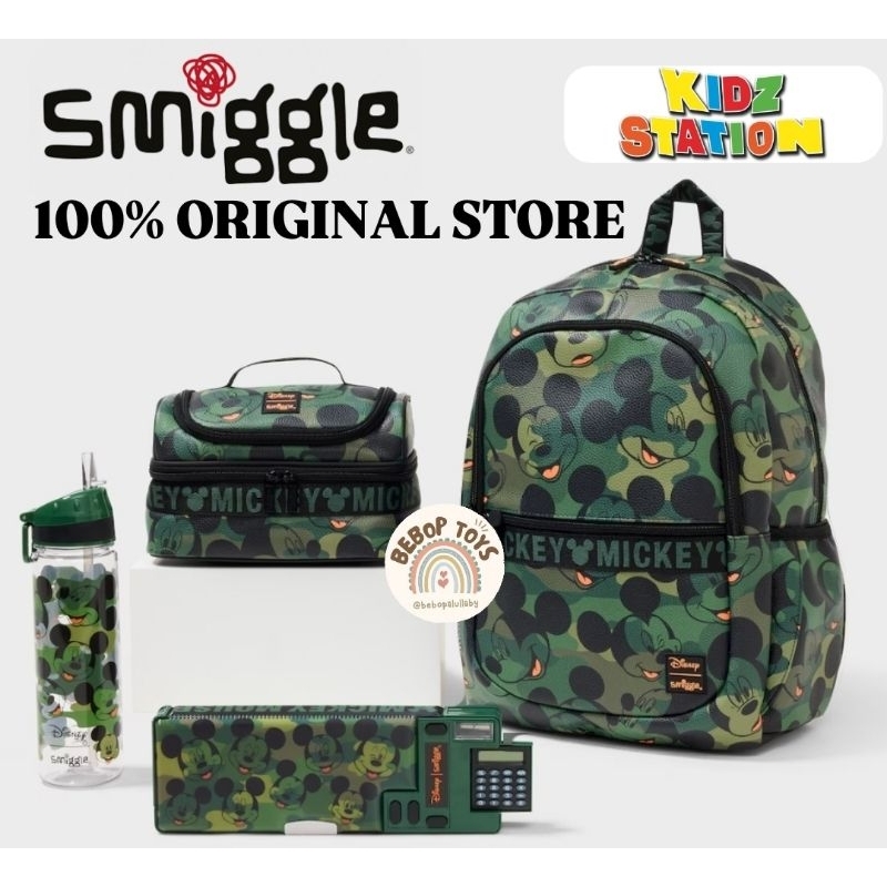 [100% ORIGINAL] SMIGGLE DISNEY MICKEY MOUSE BACKPACK SERIES 100% ORI MALL CLASSIC TAS SMIGLE SMIGEL 