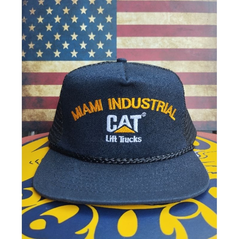 topi trucker Ropehat vintage second