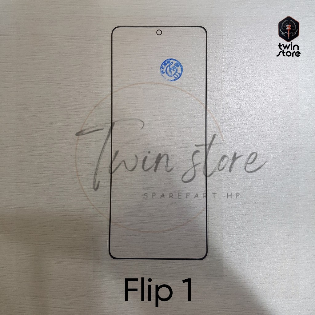Lapisan Lcd Inner Glass OCA Samsung Z Flip 1