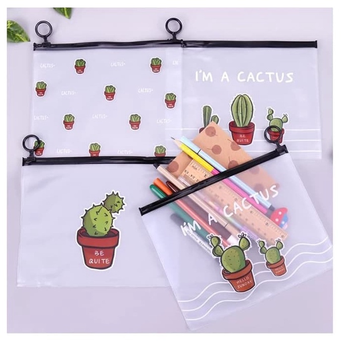 

Hemat 5 Produk CIVETO PF2 Korean Castus PVC Transparant Stationery A5 File Folder A51