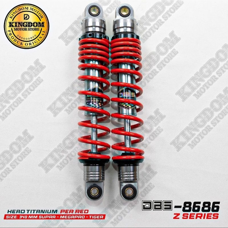 shock belakang DBS 8686 Z SERIES Jupiter - vega -fiz r - Rx king - cb clasik -Tiger - Megapro - Smas