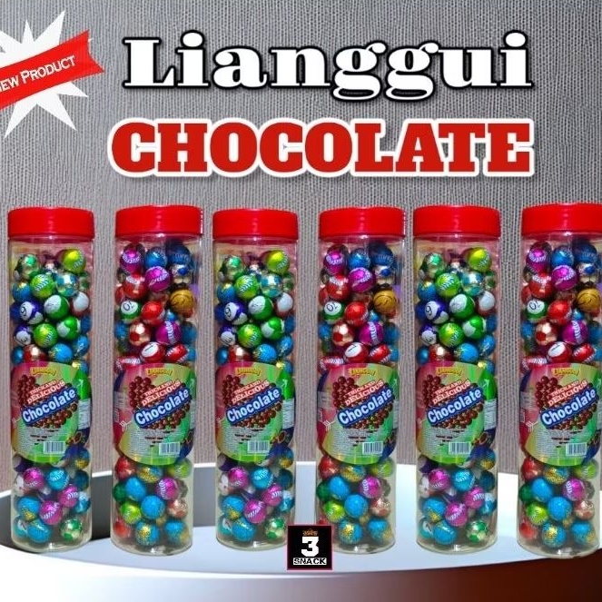 

Lianggui Coklat Bola 1 Toples Isi -/+ 120 Pcs