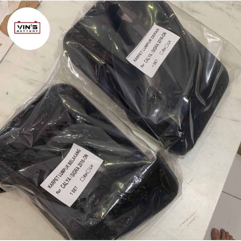 Mud Guard/Karpet Roda Calya/Sigra Depan/Belakang