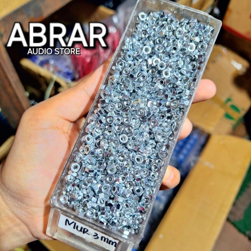[ ISI 100 ] MUR BAUT JP 3MM MUR 3MM MUR M3