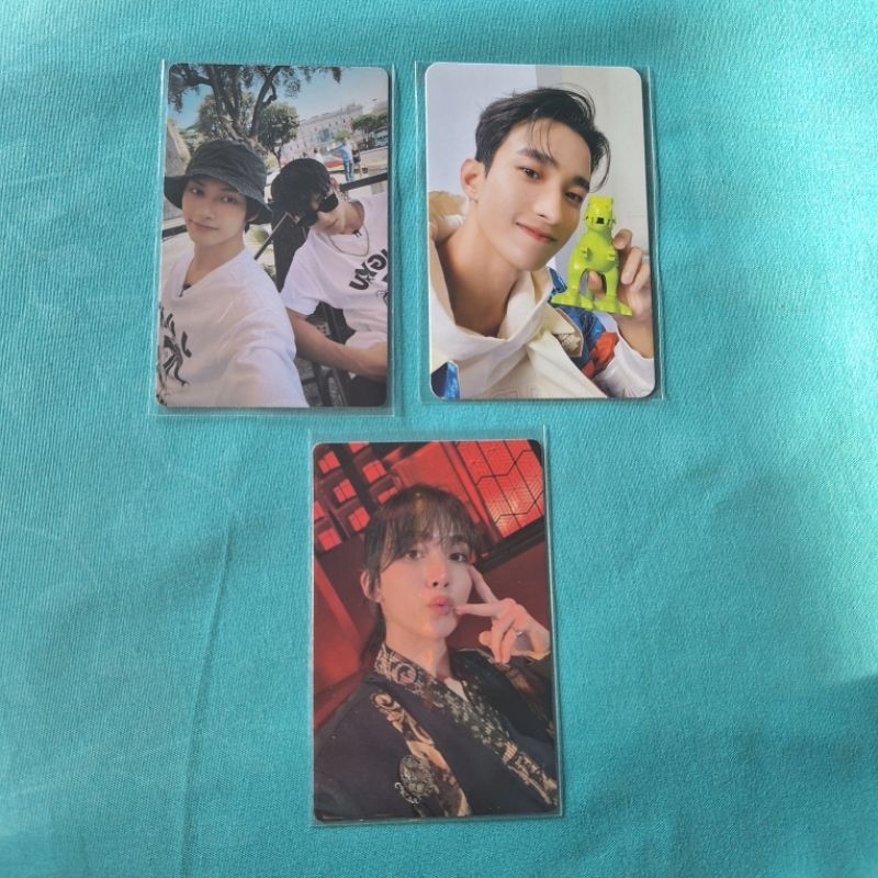 [shopee video disc] Photocard jeonghan konde fml gyujun dk dino bss nanatour seventeen official take