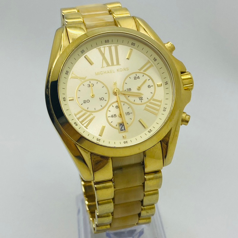 Michael Kors MK-5722 Chronograph Gold Plated