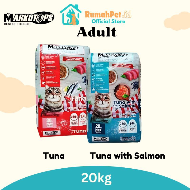 Markotops Cat Adult 20kg Markotops Makanan Kucing Dewasa 20kg
