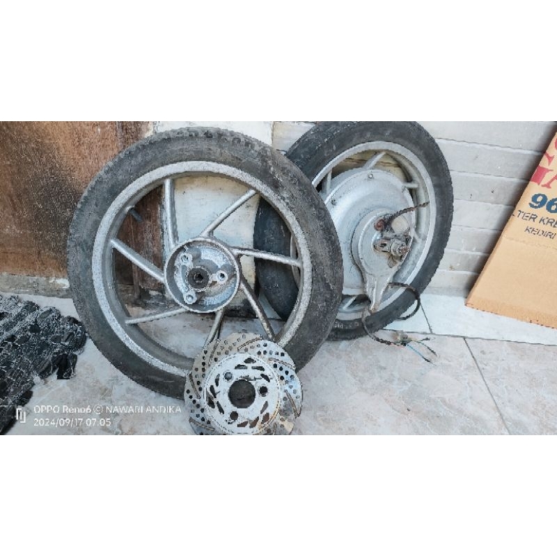 dinamo bldc sepeda listrik MIGO 48V-500W-ring16