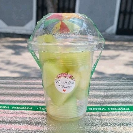 

Buah Potong Melon Sultan Viral | Buah Segar