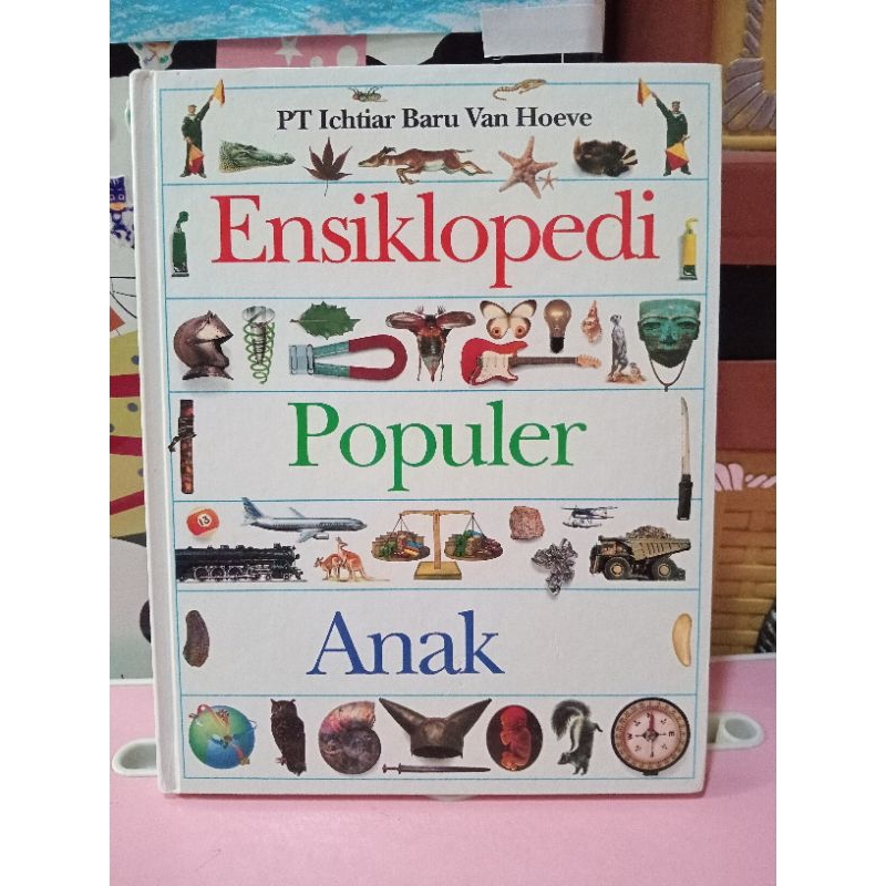 Buku anak preloved second bekas ensiklopedia populer anak jilid 4