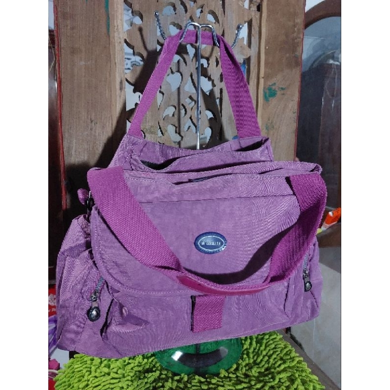 hand bag warna ungu (monza bag)