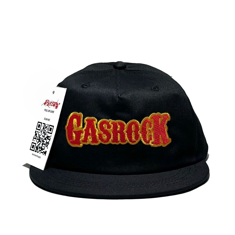 topi 6panel Bowlblack GASROCK