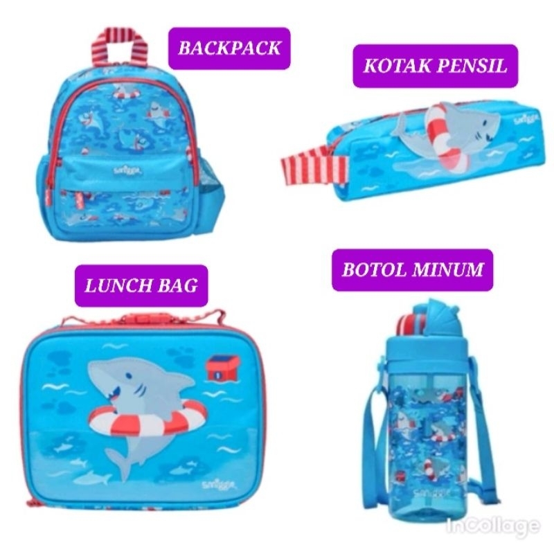 botol minum smiggle shark botol minum baby shark botol minum smiggle karakter shark lunch bag baby s