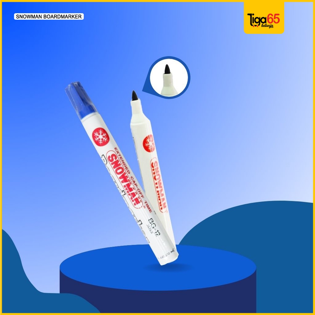 

Spidol Whiteboard 1 PCS / Spidol Papan Tulis / White Board / Spidol Warna Biru / Spidol Bg-12