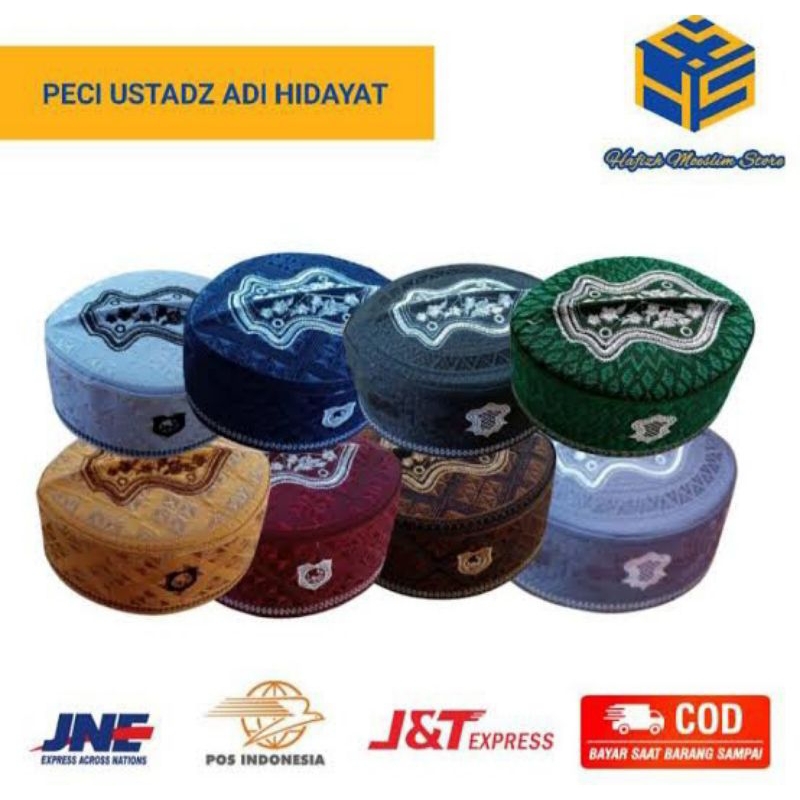 peci ustadz Adi Hidayat, Songkok rajut, peci oval, peci kain, produk langsung dari pengerajin nya