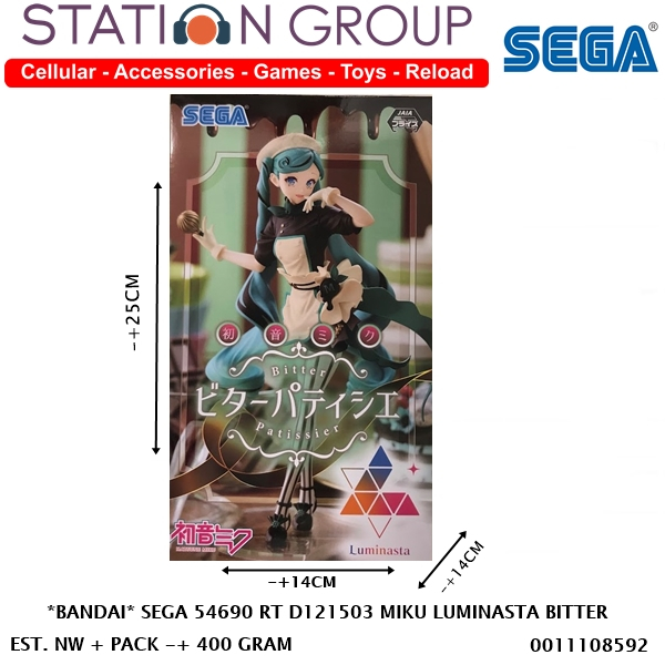 BANDAI SEGA 54690 RT D121503 MIKU LUMINASTA BITTER - ACTION FIGURE