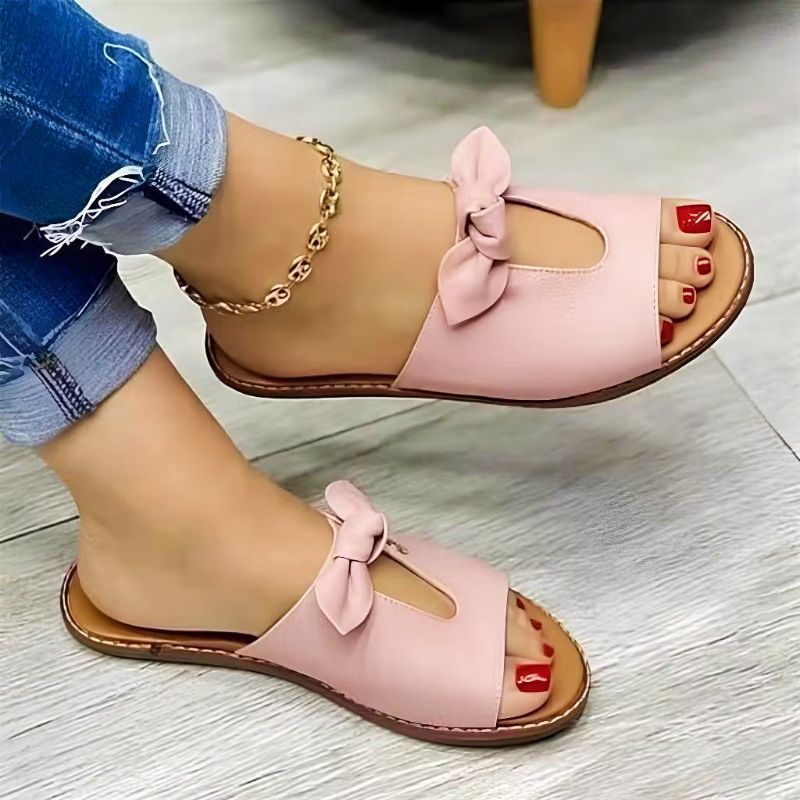 sandal flat wanita dewasa JB sakura pita sol karet size 37/40