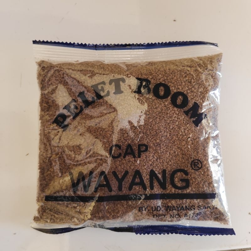 Umpan Ikan Mas Pelet Cap Wayang Sedang