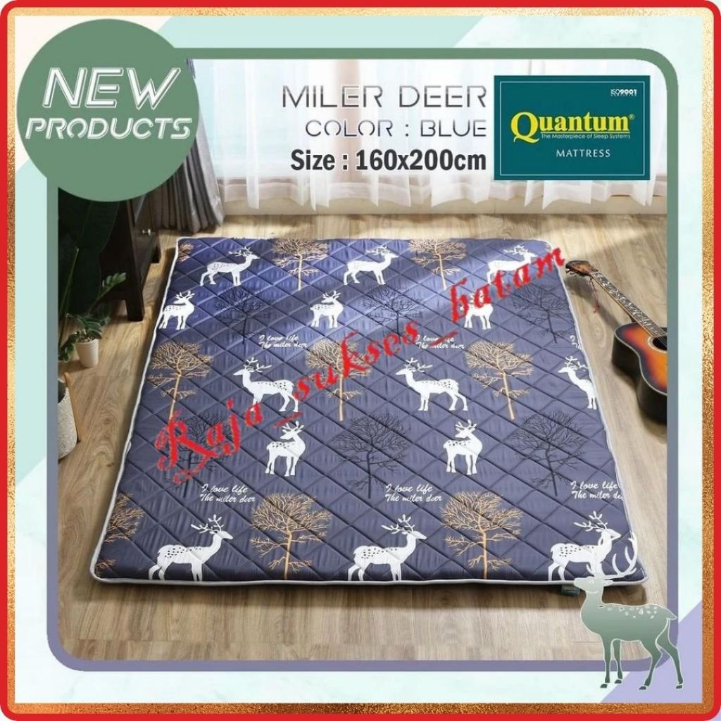 Quantum Kasur Lantai / Kasur Busa Gulung Lipat 160 x 200 BATAM