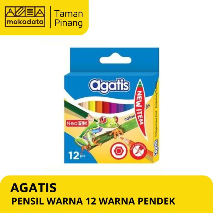 

COLOUR PENCIL / PENSIL WARNA AGATIS NEOPEX 12 WARNA PENDEK (1 PCS)