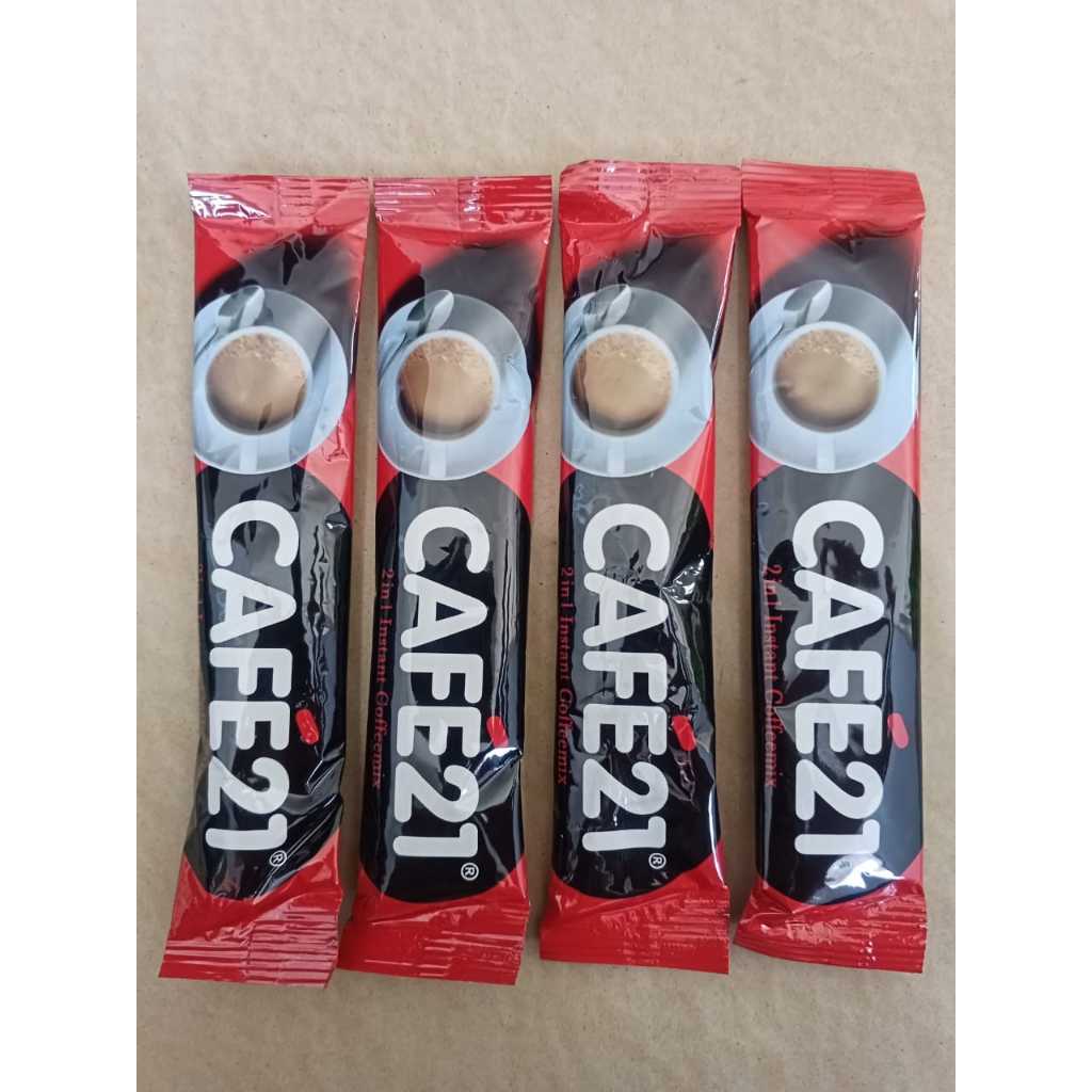 

Cafe 21 Coffee mix 2in1 instant coffee mix 2 in 1 - Coffee Cafe 21 - coffee instant Coffemix Singapore Per Saset /Sachet / Eceran