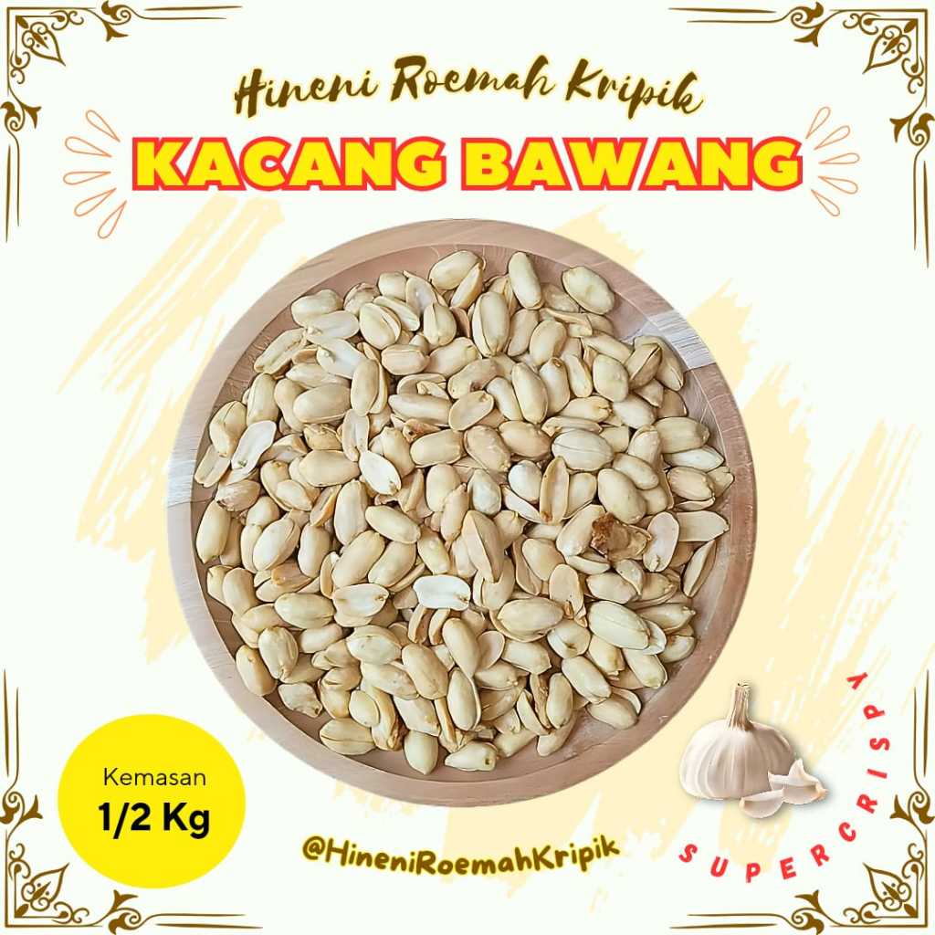 

KACANG BAWANG ASIN GURIH KACANG BALI 500GRAM