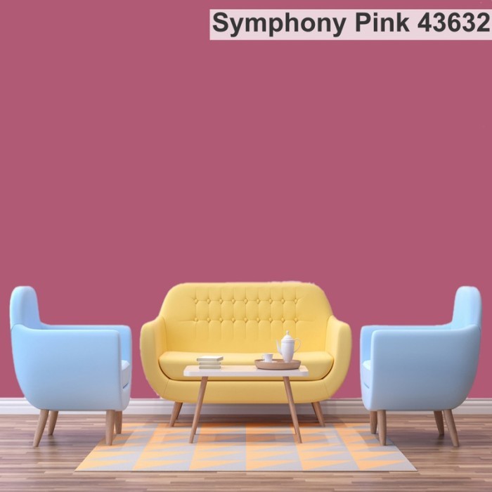 CAT TEMBOK INTERIOR DAN EKSTERIOR DULUX - SYMPHONY PINK/43632